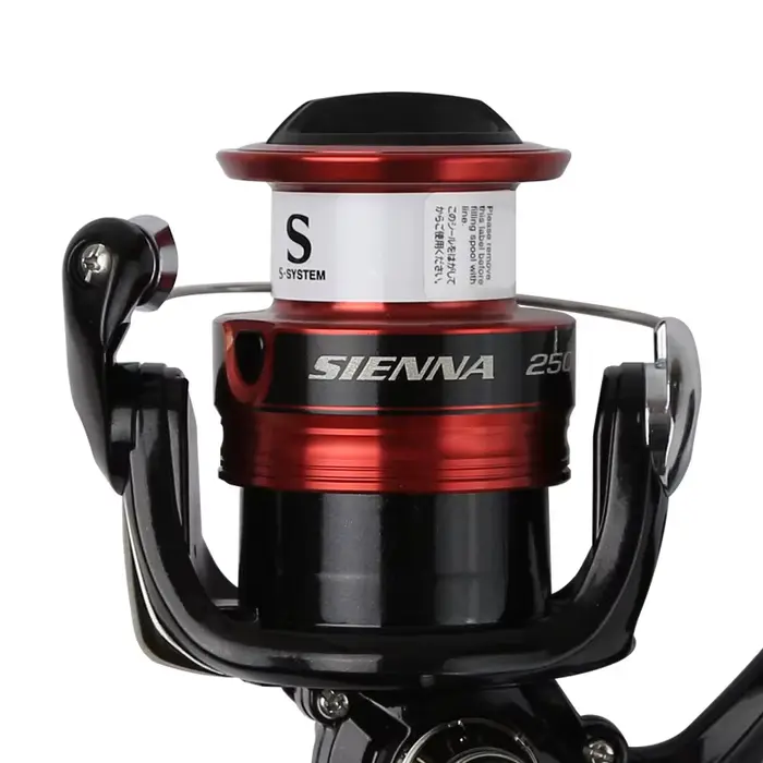 Moulinet de pêche spinning Shimano Sienna 500 à 4000 pour eau douce et mer