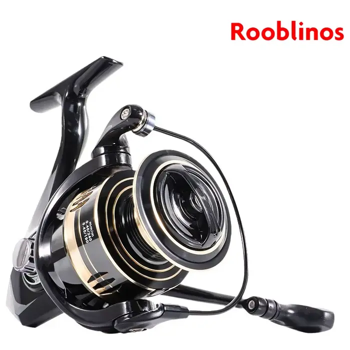 Moulinet spinning Rooblinos MG ultraléger cadre métal haute vitesse pour eau douce et mer