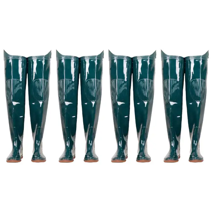 Bottes de pêche waders pratiques genouillères longues pour jardinage extérieur et activités nautiques
