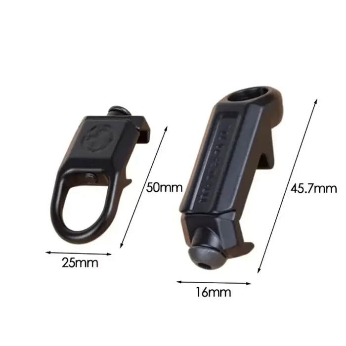 Adaptateur détachement rapide QD rail 20mm monture lunette .223 AR15 pêche airsoft accessoire fixation