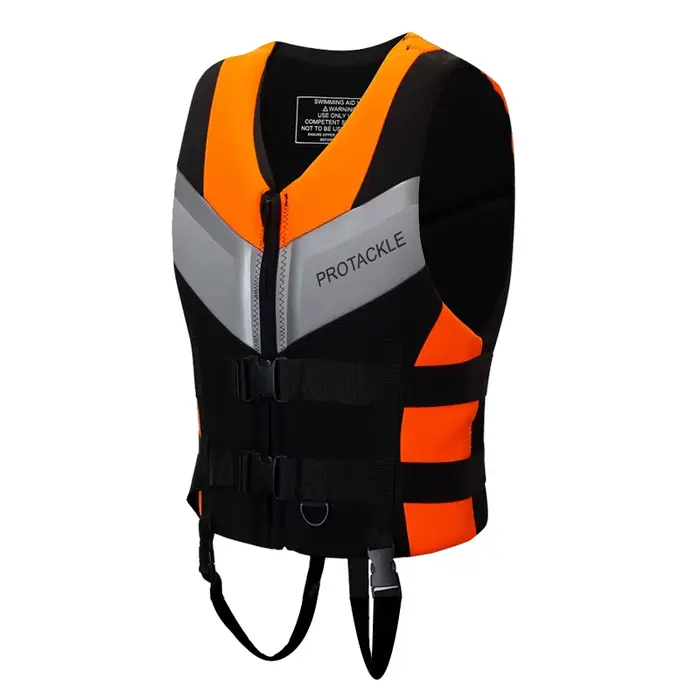 Gilet de sauvetage professionnel grande flottabilité pêche bateau moteur snorkeling résistant