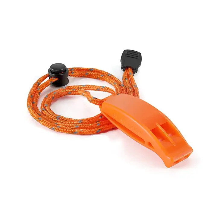 Sifflet de sécurité avec cordon pour gilet de sauvetage - Équipement nautique pour kayak pêche bateau