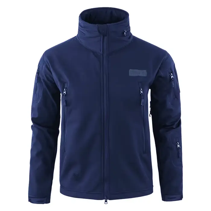 Veste tactique camouflage hiver col montant polaire épaisse imperméable pour pêche et outdoor
