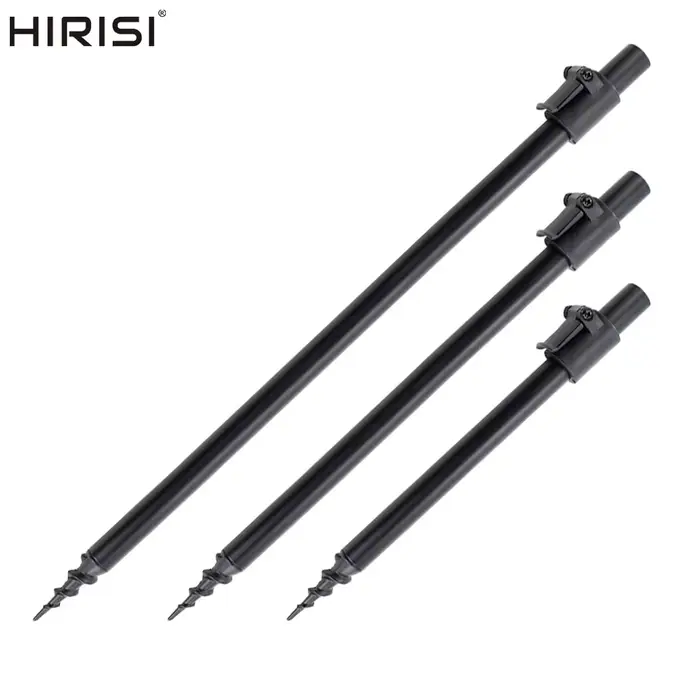 Kit 2 banksticks en aluminium pour rod pod - Supports de canne stables pour pêche de la carpe