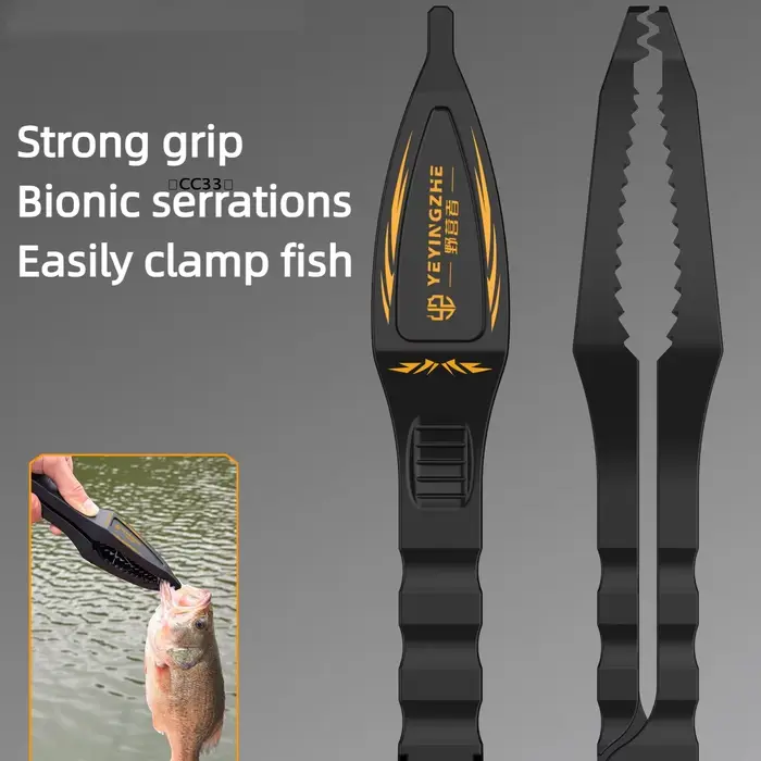 Pince à poisson flottante avec balance et extracteur d'hameçon, outil de préhension pour pêcheur, pince à lèvres