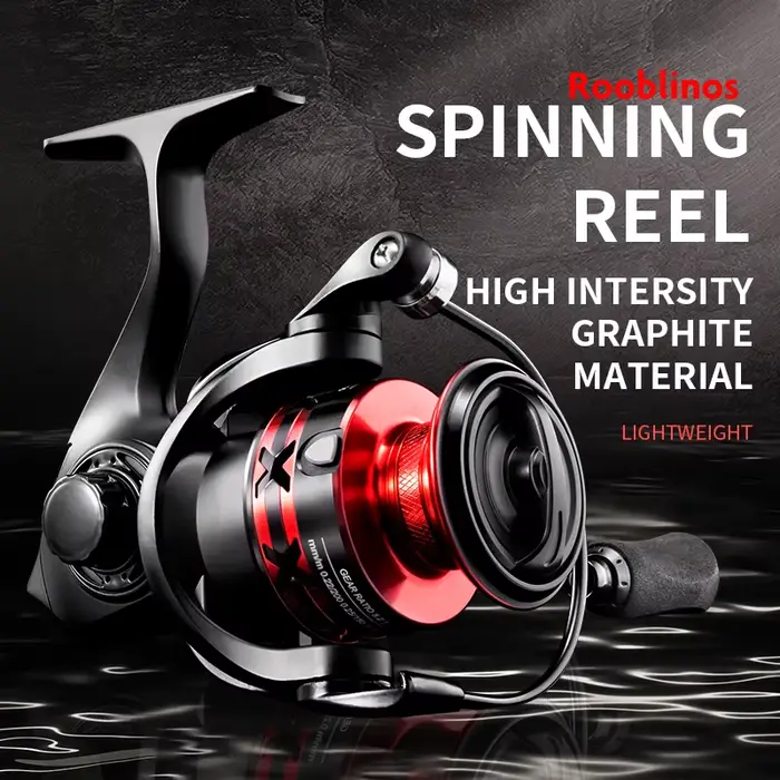 Moulinet Spinning Rooblinos HT pour truite et carpe avec bobine métal interchangeable gauche/droite