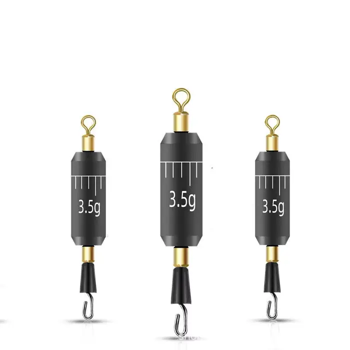 Plombs de pêche goutte d'eau 1.5g-4g - 10 pièces avec échelle pour pêche précise et efficace