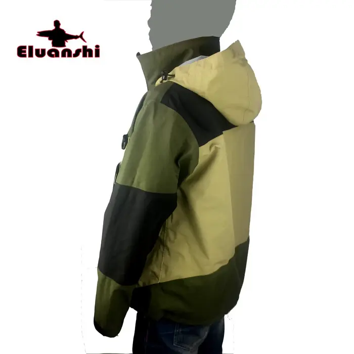 Veste de pêche fly étanche et respirante Eluanshi pour wading et vêtements de pêche